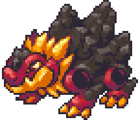 Volcadon Normal Sprite